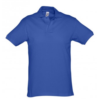 Купить Рубашка поло мужская SPIRIT 240 ярко-синяя, размер XL