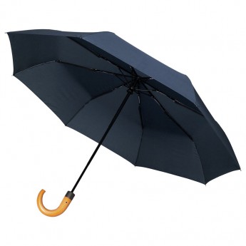 Купить Складной зонт Unit Classic, темно-синий