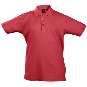 Купить Рубашка поло детская Summer II Kids, красная, на рост 106-116 см