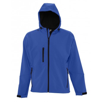 Купить Куртка мужская с капюшоном Replay Men ярко-синяя, размер L
