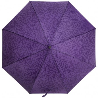 Купить Складной зонт Magic с проявляющимся рисунком, фиолетовый