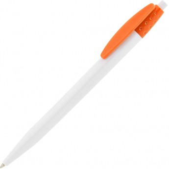 Купить Ручка шариковая Champion ver.2, белая с оранжевым