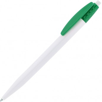 Купить Ручка шариковая Champion ver.2, белая с зеленым