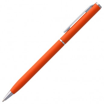 Купить Ручка шариковая Hotel Chrome, ver.2, оранжевая