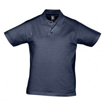 Купить Рубашка поло мужская Prescott men 170 кобальт (темно-синяя), размер M