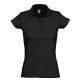 Рубашка поло женская Prescott women 170 черная, размер L