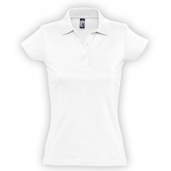 Купить Рубашка поло женская Prescott women 170 белая, размер XXL