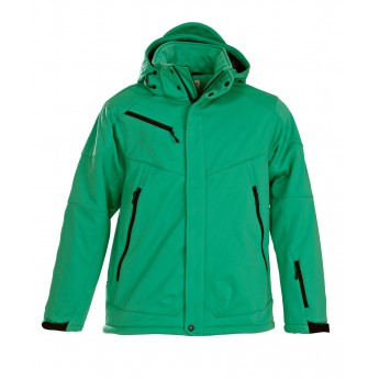 Купить Куртка софтшелл мужская Skeleton зеленая, размер M