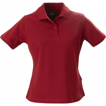Купить Рубашка поло стретч женская ALBATROSS, красная, размер XXL