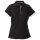 Рубашка поло женская ANTREVILLE, черная, размер M