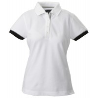 Рубашка поло женская ANTREVILLE, белая, размер L