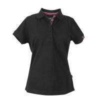 Рубашка поло женская AVON LADIES, черная, размер L