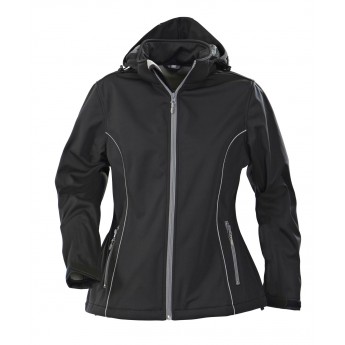 Купить Куртка софтшелл женская HANG GLIDING, черная, размер XL