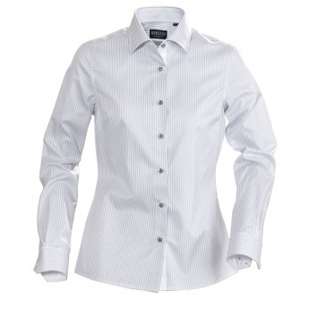 Купить Рубашка женская в полоску RENO LADIES, серая, размер XL