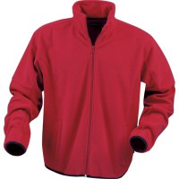 Куртка флисовая мужская LANCASTER, красная, размер L