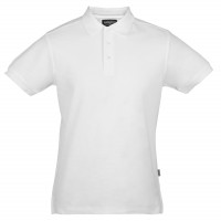 Рубашка поло мужская MORTON, белая, размер XXL