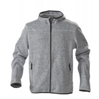 Куртка флисовая мужская RICHMOND, серый меланж, размер L