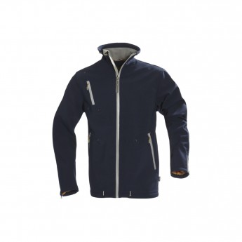 Купить Куртка софтшелл мужская SNYDER, темно-синяя, размер M