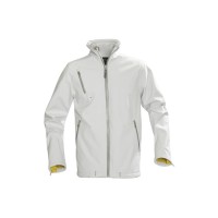 Куртка софтшелл мужская SNYDER, белая, размер M