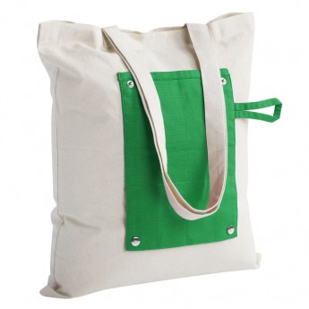 Купить Холщовая сумка Dropper, складная, зеленая