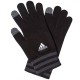 Перчатки Tiro, черные с серым, размер S