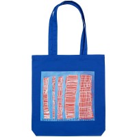 Холщовая сумка «Небоскребы. Дети Павловска», синяя