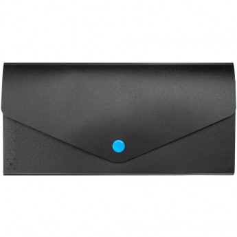Купить Органайзер для путешествий Envelope, черный с голубым
