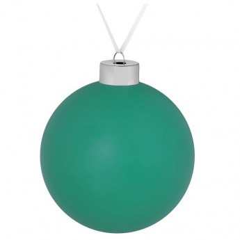 Купить Елочный шар Colour, 10 см, зеленый
