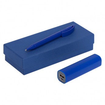 Купить Набор Couple: аккумулятор и ручка, синий