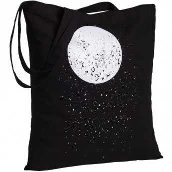 Купить Холщовая сумка «Что вечно под Луной» с люминесцентным принтом
