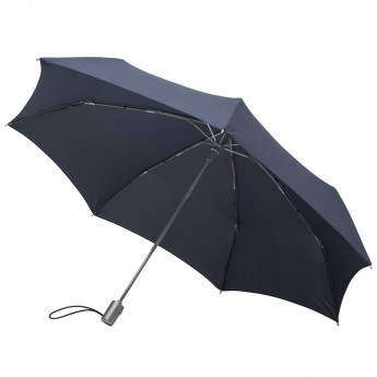 Купить Складной зонт Alu Drop S, 3 сложения, 7 спиц, автомат, синий