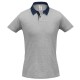 Рубашка поло мужская DNM Forward серый меланж, размер XL