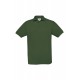 Рубашка поло Safran темно-зеленая, размер S