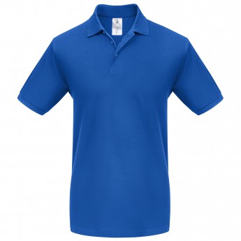 Купить Рубашка поло Heavymill ярко-синяя, размер M