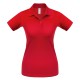 Рубашка поло женская Safran Pure красная, размер L