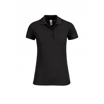 Купить Рубашка поло женская Safran Timeless черная, размер S