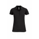 Рубашка поло женская Safran Timeless черная, размер XL