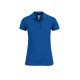 Рубашка поло женская Safran Timeless ярко-синяя, размер M