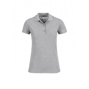 Купить Рубашка поло женская Safran Timeless серый меланж, размер XL