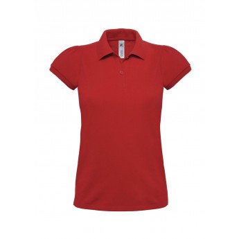 Купить Рубашка поло женская Heavymill красная, размер L