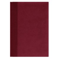 Ежедневник VELVET, А5, датированный (2020 г.), бордовый