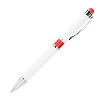 Купить Шариковая ручка Arctic, белая/красная, в упаковке с логотипом