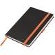 Ежедневник недатированный, Portobello Trend, Chameleon , жесткая обложка, 145х210, 256 стр, черный/оранжевый