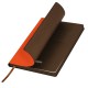 Ежедневник недатированный, Portobello Trend, Latte NEW, 145х210, 256 стр, оранжевый/коричневый, светлый срез, темный срез