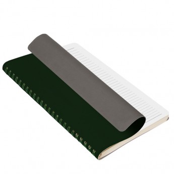 Купить Ежедневник недатированный, Portobello Trend, Vista Smart, зеленый, 145х210, 192 стр, гибкая обложка, полускрытая пружина
