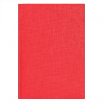 Купить Ежедневник недатированный City Flax 145х205 мм, красный