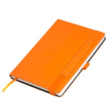 Купить Ежедневник недатированный, Portobello Trend, Alpha, 145х210, 256 стр, оранжевый/коричневый