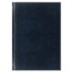 Недатированный ежедневник Madrid 5451 (650U) 145x205 мм синий, красно-черн.графика, белый блок, серебр. срез, обложка-прямые углы
