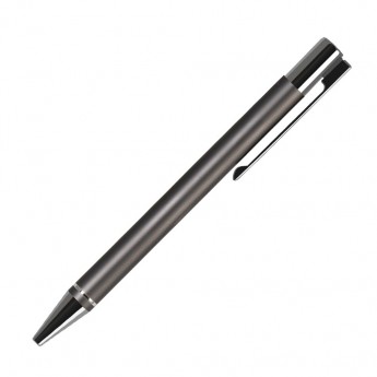 Купить Шариковая ручка, Regatta, корпус-алюминий, покрытие серый матовый, отделка - хром. детали