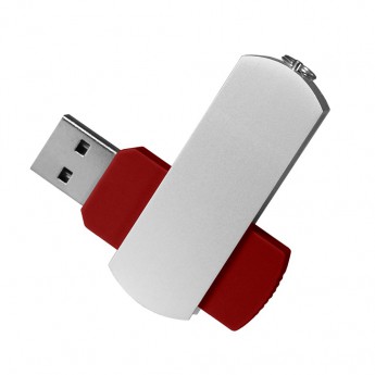 Купить USB Флешка Portobello, Elegante, 16 Gb, Toshiba chip, Twist, 57x18x10 мм, красный